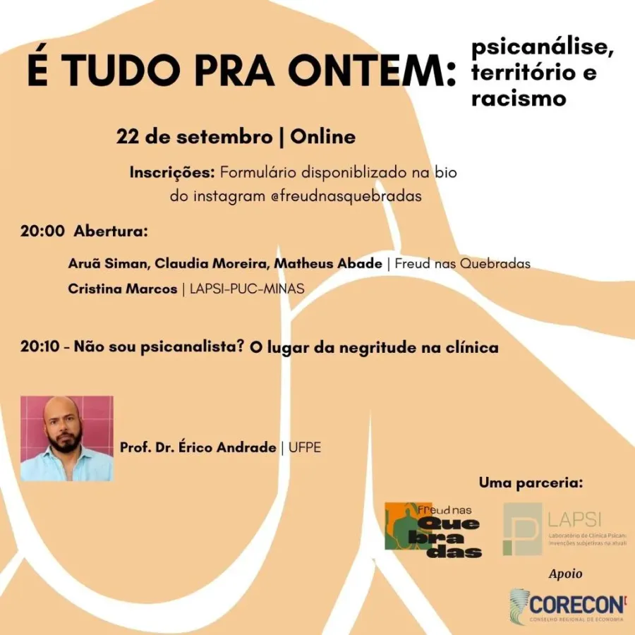 Não sou psicanalista? O lugar da negritude na clínica